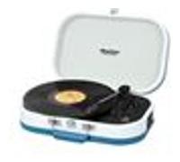 Platine vinyle nomade tt 1020 bt blanche turquoise trevi BLANCHE TURQUOISE G
