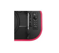 PLATINE VINYLE NOMADE TT 1020 BT ROUGE TREVI