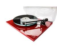 Platine vinyle Planar 3 Rouge avec cellule ND3