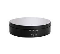 Platine vinyle, Plateau Tournant, Base D'affichage De Produit Rotative Électrique À 3 Vitesses, Plate-forme Automatique 138 Mm/Alimentée Par USB, Faible Bruit pour les bijoux(Black)