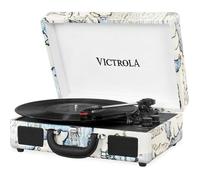 Platine vinyle portable vintage VICTROLA - Vitesse 33 tours - Carte - Bluetooth - Garantie 2 ans