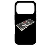 Platine Vinyle pour DJ Dual Turntablist Equipment Gear DJ Coque pour iPhone 17 Pro