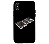 Platine Vinyle pour DJ Dual Turntablist Equipment Gear DJ Coque pour iPhone X/XS