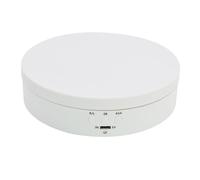 Platine vinyle, Présentoir Rotatif 2 Pièces, Support Motorisé, Plateau Tournant Électronique À 360 Degrés Pour Produits De Photographie, Présentoirs Montres pour les bijoux