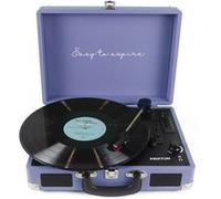 Platine Vinyle PRIXTON VC400 avec Bluetooth - Tourne-disque lecteur et convertisseur de vinyle - Couleur Violet Violet G