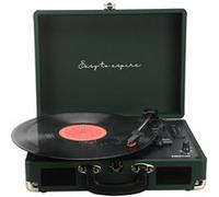 Platine Vinyle PRIXTON VC400 Bluetooth USB 3 vitesses 2x5W Vert foncé Vert foncé