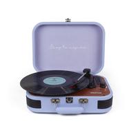 PRIXTON VC600 - Platine Vinyle Tourne-Disque Vintage, Lecteur de vinyles et de Musique Via Bluetooth et USB, 2 Haut-parleurs intégrés, Design Mallette, Couleur Lilas