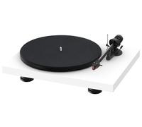 Platine Vinyle - Pro-Ject - Debut Carbon Evo - Blanc Satiné - Sélection automatique 33/45t - Bras en carbone