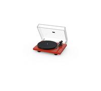 PLATINE VINYLE PRO JECT DEBUT CARBON EVO ROUGE LAQUE