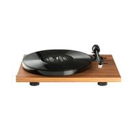 Platine vinyle - Pro-ject - E1 BT - 2 vitesses 33/45 tours - Émetteur Bluetooth aptX - Noyer