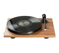 Platine vinyle Pro-Ject E1 Noyer Mat cellule AT3600L Noyer Mat