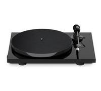 Platine vinyle Pro-Ject E1 Phono Laqué cellule AT3600L Noir Laqué