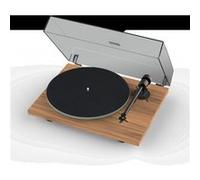 Platine vinyle Pro-Ject T1 Evo BT Noyer + Cellule Ortofon OM10 Noyer E