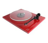 Platine vinyle - REGA - Planar 2 - Rouge laqué - Cellule Nd3 - Moteur 24V silencieux
