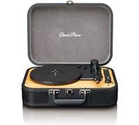 Platine vinyle rétro Bluetooth® avec haut-parleurs intégrés Classic Phono TT-116BK Noir Noir