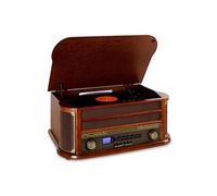 Platine Vinyle RM1-Belle Epoque 1908 Retro Bluetooth CD MP3 USB
