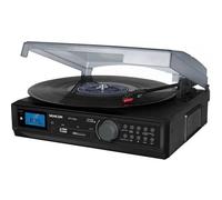 Platine vinyle - SENCOR - STT 212U - Bluetooth - Numérisation des vinyles - Haut-parleurs intégrés