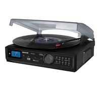 Platine vinyle - SENCOR - STT 212U - Bluetooth - Numérisation des vinyles - Haut-parleurs intégrés