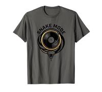 Platine Vinyle Snake Mode Hip Hop DJ Rap Street Art T-Shirt