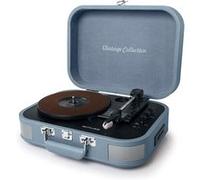 Platine vinyle stéréo bleue 33/45/78 trs G