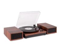 Fenton RP165C Platine Vinyle Bluetooth avec 2 Haut-Parleurs Stéréo - Cerises, Lecture 33, 45 et 78 Tours, Système HiFi, RCA, Une Platine Rétro Idéale pour Décorer et Écouter Vos Vinyles