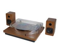 Platine Vinyle Stereo TECHNAXX TX-188 - Phono, Bluetooth, AUX-IN - Haut-parleurs 2 x 15 W - 3 vitesses 33, 45, 78 tr/min