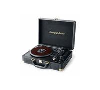 Platine vinyle stéréo vintage collection 33/45/78 tours avec enceintes intégrées - USB/SD/AUX - Prise casque