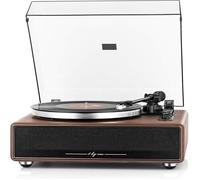 Platine vinyle - SUTEO - Haute fidélité - Transmission par courroie - Haut-parleurs intégrés - Bluetooth
