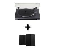 Platine vinyle Teac TN-180BT/A3 Noir + Enceintes amplifiées Bluetooth Klipsch R-41PM Noir vendues par paire Vinyle