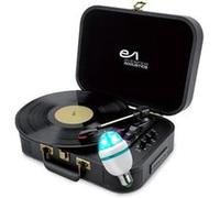 Platine Vinyle Tourne-disque Evidence Acoustics EA-PL100-BK - Haut-parleurs 20W PMPO - 33 45 78 - Bluetooth, USB, Lumière DIAMS
