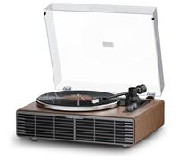 Platine Vinyle Tourne Disque Vinyle Bluetooth Platines HiFi avec Haut Préampli Phono Cellule AT-3600L 2 Vitesses 33/45 RPM