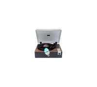 Platine Vinyle Tourne-disque Vinyle EA WOOD Haut-parleurs intégrés 40W PMPO - 33, 45 et 78 tours - Bluetooth, DIAMS LED