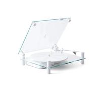 Platine Vinyle Transparent Blanc