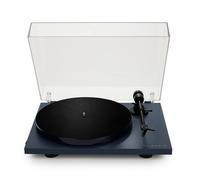 Triangle - Platine Vinyle Lunar 1 - Platine Vinyle Manuelle 33/45 Tours à Entrainement par Courroie - Cellule OM-5E intégrée - 420 x 112 x 330 mm - Bleu