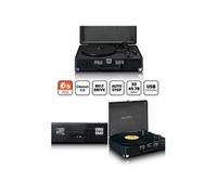 Platine Vinyle - Lenco - TT-115BK - Bluetooth 5.0 - 3 Vitesses - Enceintes Intégrées