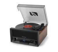 Muse Micro-système MT-112MB – Platine vinyle, CD, Bluetooth, 3 vitesses, 20 W