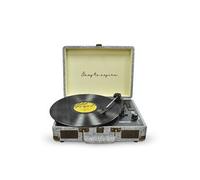 Platine Vinyle VC400 avec Bluetooth - Tourne-disque lecteur et convertisseur de vinyle - Couleur Gris