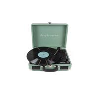 Platine Vinyle PRIXTON VC400 avec Bluetooth - Tourne-disque lecteur et convertisseur de vinyle - Couleur Mint Vert menthe C