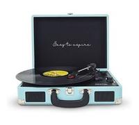 Platine Vinyle VC400 - Tourne-disque - Bluetooth - Lecteur et convertisseur de vinyle - Bleu Bleu G