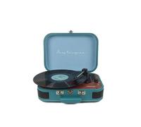 Platine Vinyle PRIXTON VC600, Tourne-disque Bluetooth/USB/SD, Lecteur et Numérisation des vinyles, 2 Haut-parleurs, Couleur Bleu