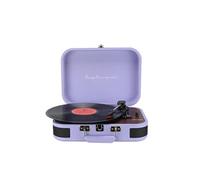 Prixton Platine vinyle PRIXTON VC600 – Bluetooth et USB, 2 haut-parleurs intégrés, mallette, lilas