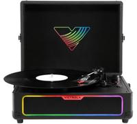 Platine vinyle VICTROLA GLOW FORMAT VALISE AVEC LEDS RGB