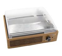 Platine Vinyle Vintage Bluetooth TX-186 Fonction Enregistrement Haut-Parleurs Intégrés USB AUX-In RCA 3 Vitesses