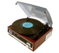 Platine vinyle vintage Bluetooth USB SD MMC, 3 vitesses 33/45/78 RPM, , , Camry, CR 1168