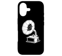 Platine Vinyle Vintage Record Player Classique Gramophone Coque pour iPhone 17