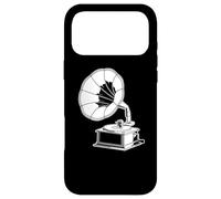 Platine Vinyle Vintage Record Player Classique Gramophone Coque pour iPhone 17 Pro Max