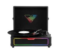PLATINE VINYLES GLOW FORMAT VALISE AVEC 18 MODES DE LEDS
