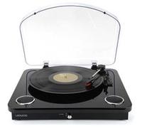 Ledwood - Round 300 Turntable - With Built-In Stereo Speakers & Bluet