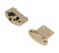 Platine zamac pour compas pneumatique - Matériau : Zamac - Pose : Sur chant - Décor : Gris - ITALIANA FERRAMENTA