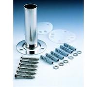 Platines à visser pour échelles inox (le jeu de 2)